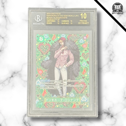 One Piece Card Jap - Rosinante SP #119 - Emperors in the New World - BGS 10 BL - Image 1