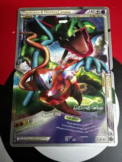 Pokemon Rayquaza and Deoxys Legend Both Card 90/90 - Image 1