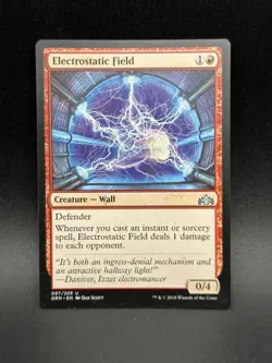 MTG Electrostatic Field U Guilds of Ravnica #97 - Image 1