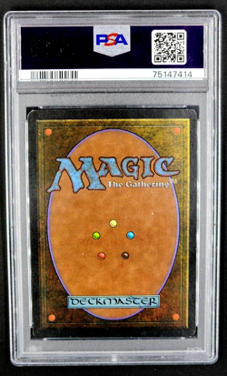 1994 MtG Magic the Gathering Revised Fog Green PSA 9 Mint *Only 9 Graded Higher* - Image 2