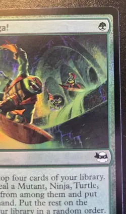 Cowabunga! 0113 Foil Common Teenage Mutant Ninja Turtles Magic: The Gathering - Image 3