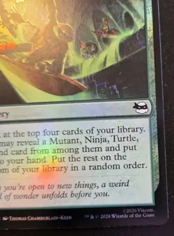 Cowabunga! 0113 Foil Common Teenage Mutant Ninja Turtles Magic: The Gathering - Image 5