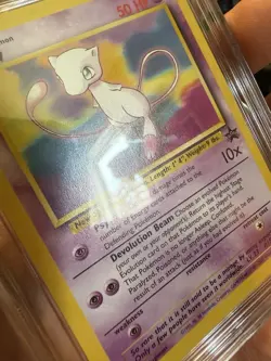 CGC 10 Mew 2000 Black Star Promos 8 Pokemon League Pokemon Card NON HOLO *read* - Image 3