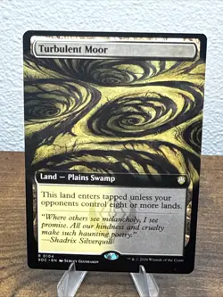 Turbulent Moor (Extended Art) Commander: Secrets of Strixhaven Regular - Image 1