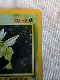 Pokemon TCG Scyther Base Set 2 17/130 Holo Rare Basic 70 HP English 2000 - Image 2