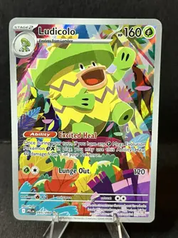 Ludicolo 95/94 Illustration Rare: Phantasmal Flames Pokemon TCG Near Mint - Image 1