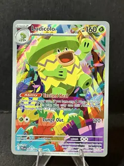 Ludicolo 95/94 Illustration Rare: Phantasmal Flames Pokemon TCG Near Mint - Image 2