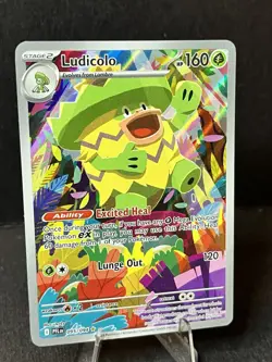 Ludicolo 95/94 Illustration Rare: Phantasmal Flames Pokemon TCG Near Mint - Image 3