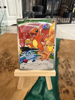 Pokemon Charmander MEP 038 First Partner Illustration Promo 30th Anniversary - Image 1
