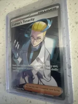 Pokemon TCG Colress's Tenacity Trainer Shrouded Fable Ultra Rare Card 087/064 - Image 3