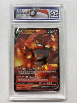 2020 Pokemon Incineroar V #8 HGC 9.5 (sb1) - Image 1