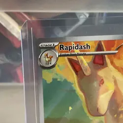Rapidash IR 189/182 Sv10: Destined Rivals Holo Card 2025 Pokemon TCG NM - Image 2