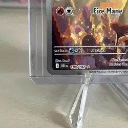 Rapidash IR 189/182 Sv10: Destined Rivals Holo Card 2025 Pokemon TCG NM - Image 4
