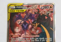 Pokemon Naganadel & Guzzlord GX-TAG TEAM-Full Art Holo-224/236 - MP - Image 4