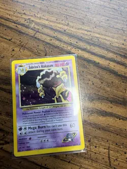 Pokemon Sabrina's Alakazam 16/132 Gym Challenge Holo Rare 80 HP Stage 2 Unlimit… - Image 2