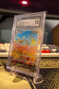 Pokemon Beedrill V 161/189 Astral Radiance Ultra Rare Full Art Holo CGC 10 - Image 1