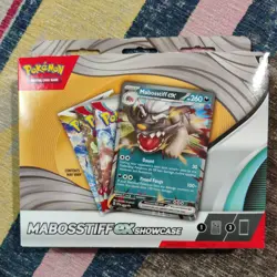 Pokemon TCG Mabosstiff ex Showcase Box Promo 3 Booster Packs LOT OF 2 NEW/Sealed - Image 4