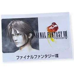 Sony PlayStation 1 PS1 Final Fantasy VIII 8 Vintage VTG Memory Card Sticker - Image 1