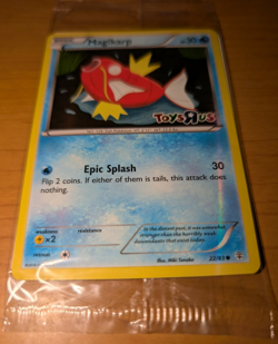 Magikarp 'Toys R Us' Holo Promo #22/83 Generations 2016 RAW & Sealed - Image 5