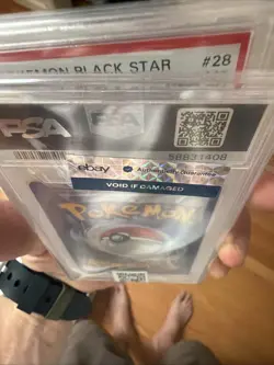 2001 Flying Pikachu PSA 10 Pokemon Black Star Promo 25 Gem Mint 10!! - Image 3