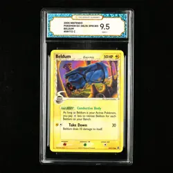 TQG 9.5 Mint+ 2005 Pokemon ENG Beldum #59/113 C - Image 1
