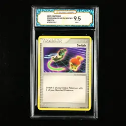 TQG 9.5 Mint+ 2005 Pokemon ENG Switch #102/113 C - Image 1