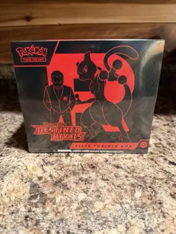 Pokemon Destined Rivals Elite Trainer Box Factory Sealed SV10 (DRI) - Image 1