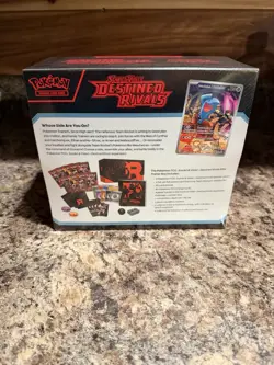 Pokemon Destined Rivals Elite Trainer Box Factory Sealed SV10 (DRI) - Image 2