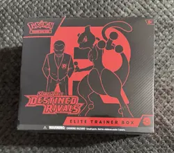 Pokemon Scarlet & Violet Destined Rivals Elite Trainer Box SEALED - Image 1