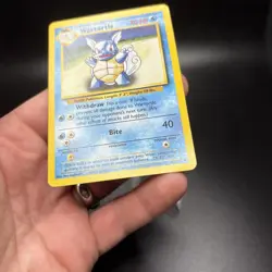 Pokemon TCG: Wartortle 42/102 Uncommon Base Set Unlimited 1999 WOTC MP -j - Image 5
