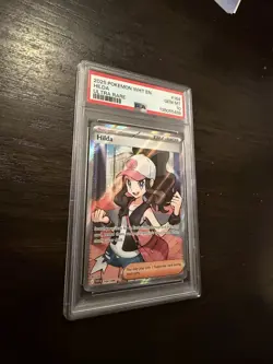 2025 POKEMON WHT EN-WHITE FLARE ULTRA RARE #164 HILDA PSA 10 - Image 1