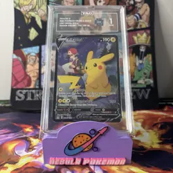 TAG 1 Pokemon Pikachu V Lost Origin Trainer Gallery TG16/TG30 Full Art Holo - Image 2