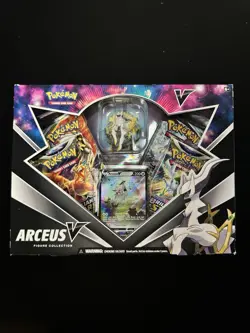 Pokemon TCG Arceus v Figure Collection BRAND NEW SEALED COSMIC ECLIPSE PACK - Image 1