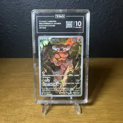 2025 Pokemon Japanese Black Bolt Landorus 137/086 SV11B Art Rare Holo *TAG 10* - Image 1