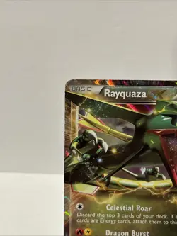 Rayquaza EX 85/124 Dragons Exalted Holo Pokemon - Image 3