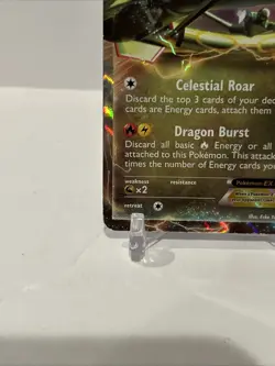 Rayquaza EX 85/124 Dragons Exalted Holo Pokemon - Image 4
