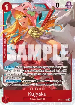 Foil - Kujyaku - OP11 / NM / English One Piece TCG - Image 1