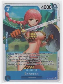 #OP10-058 2025 Royal Blood * Rebecca Blue/Dressrosa - Image 1