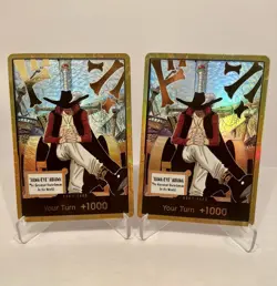 2x Gold Don!! Mihawk Azure Seas Seven One Piece - Image 1