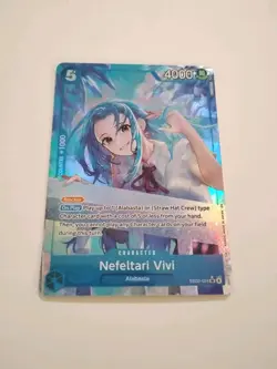 One Piece CCG Heroines Edition Nefeltari Vivi SR Alt Art EB03-024 Mint - Image 1