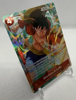 One Piece near mint foil Monkey.D.Luffy Legacy of the Master OP12-015 - Image 2