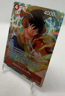 One Piece near mint foil Monkey.D.Luffy Legacy of the Master OP12-015 - Image 3