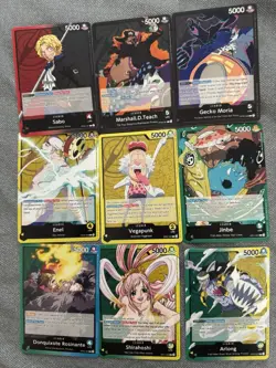 One Piece Lot 25 Leaders Teach Boa Hancock Enel Shanks Nami And More! - Image 2
