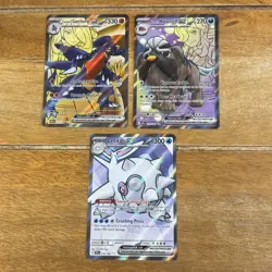 Pokemon TCG Destined Rivals Full Art Bundle X3 CARDS 215/182 218/182 210/182 - Image 1