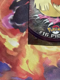 Pokemon TCG Topps Chrome Series 1 Holo Foil Card Pidgey #16 2000 TV Animation - Image 5