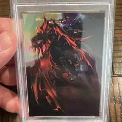 PSA 10 FFVII #093 Remake Key Visual 5 Foil Art Museum DC Final Fantasy Card - Image 3