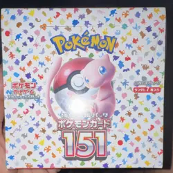 Pokemon TCG 151 Booster Box Japanese Mew Card Game Sealed Box by Pokemon - Image 1