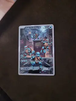 Pokemon Squirtle/Ninja Turtle Fanart Card - Image 1