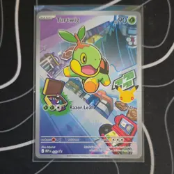 Pokemon TCG 2026 MEP Holo Promo Card Lot - Turtwig, Chimchar, Piplup - Image 2