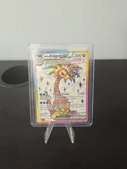 Pokemon TCG Alolan Exeggutor EX Holo Ultra Rare Card 225/191SV08 Surging Sparks - Image 1